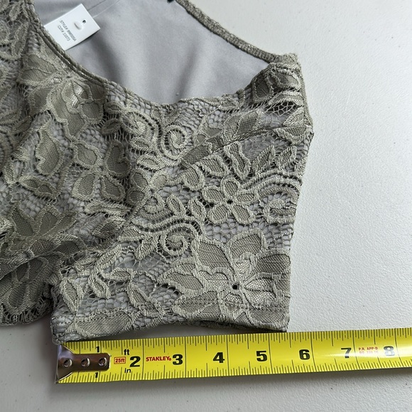 Tiana B. Lace Overlay Dress - Picture 9 of 13